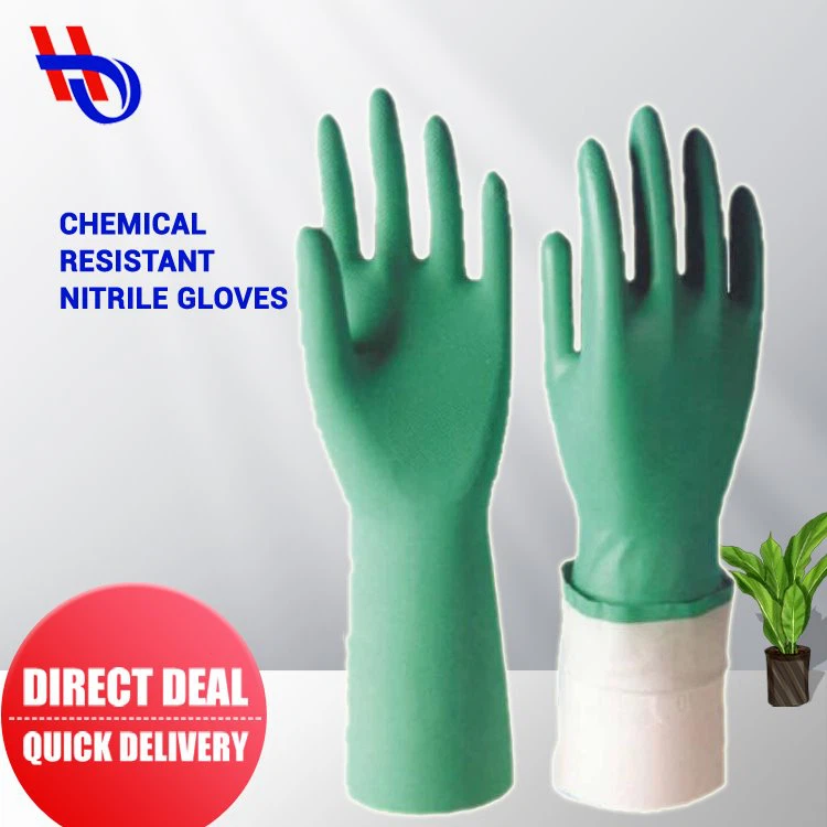 Chemical Resistant Nitrile Gloves