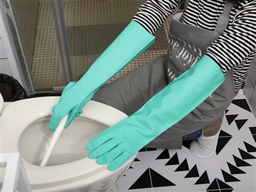 Latex glove material