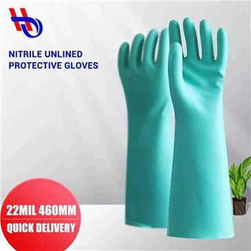 22 Mil Nitrile Gloves